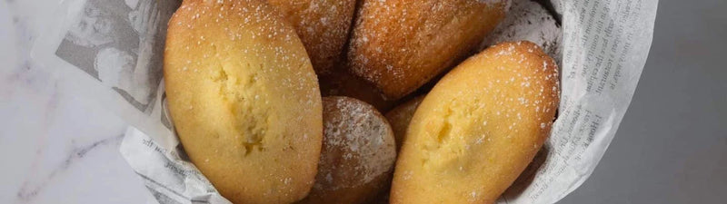 Rezept für vegane Madeleines mit Vanille