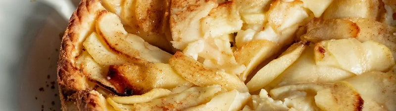 Weicher Apfelkuchen ohne Milch