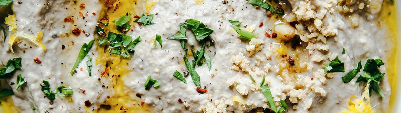 Auberginen-Hummus
