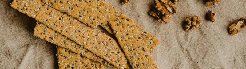 Receta de crackers de semillas