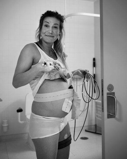 femme avant l'accouhement