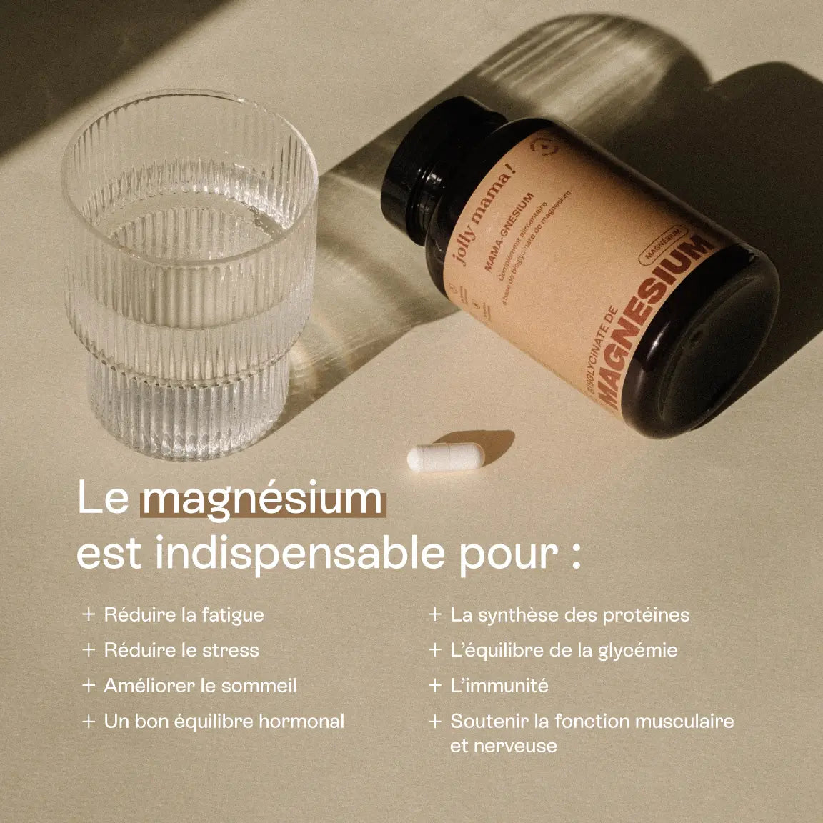visuale sull'importanza del magnesio