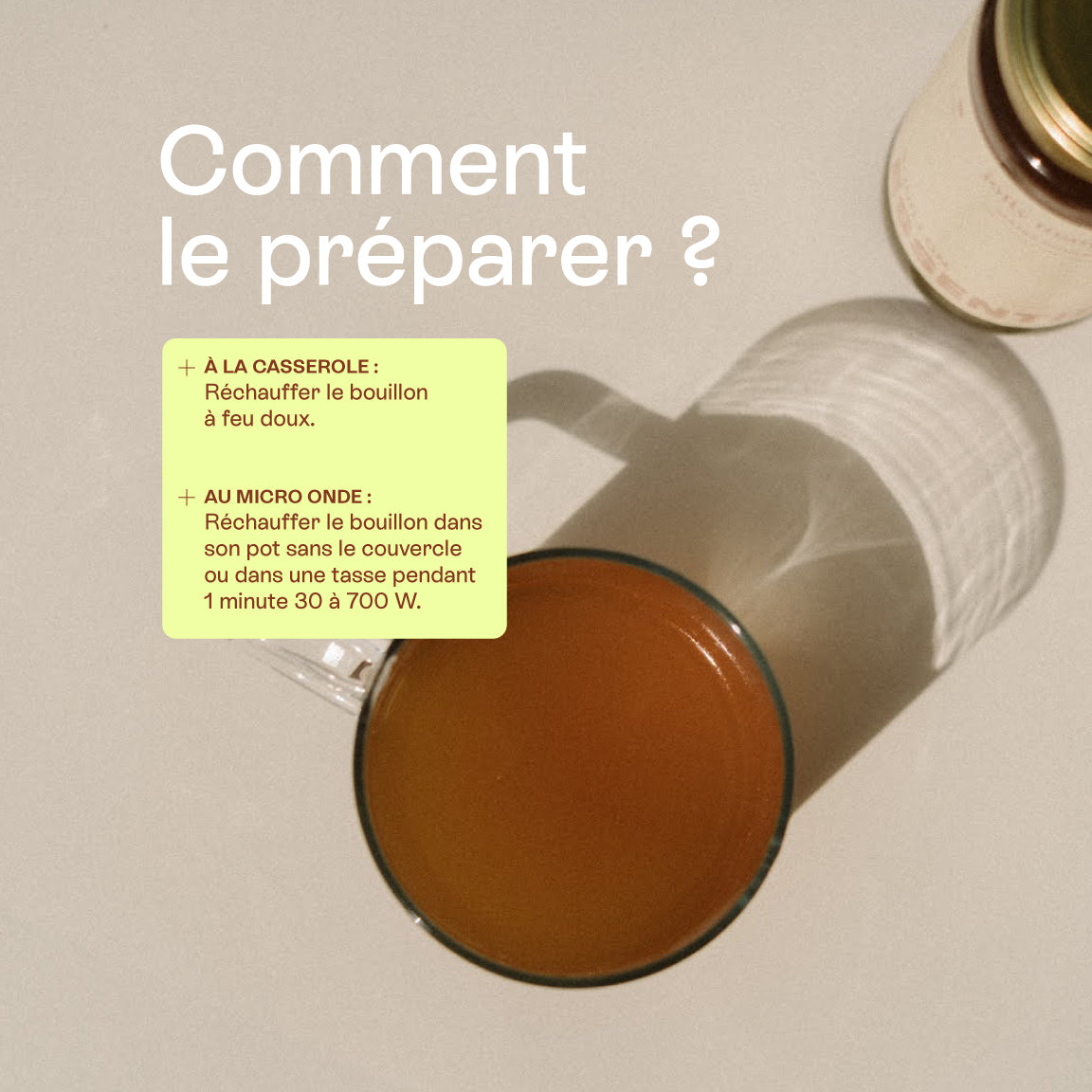 Mama Poule – bouillon reminéralisant, gélatine renforçant la digestion et la barrière intestinale 