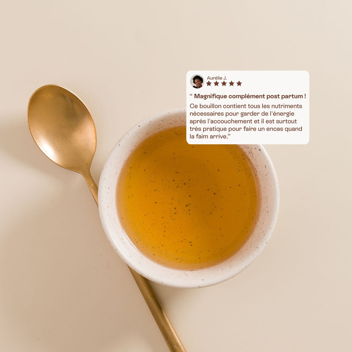Bouillon bio pour maman – bouillon réconfortant, rapide à préparer, compatible grossesse et allaitement 