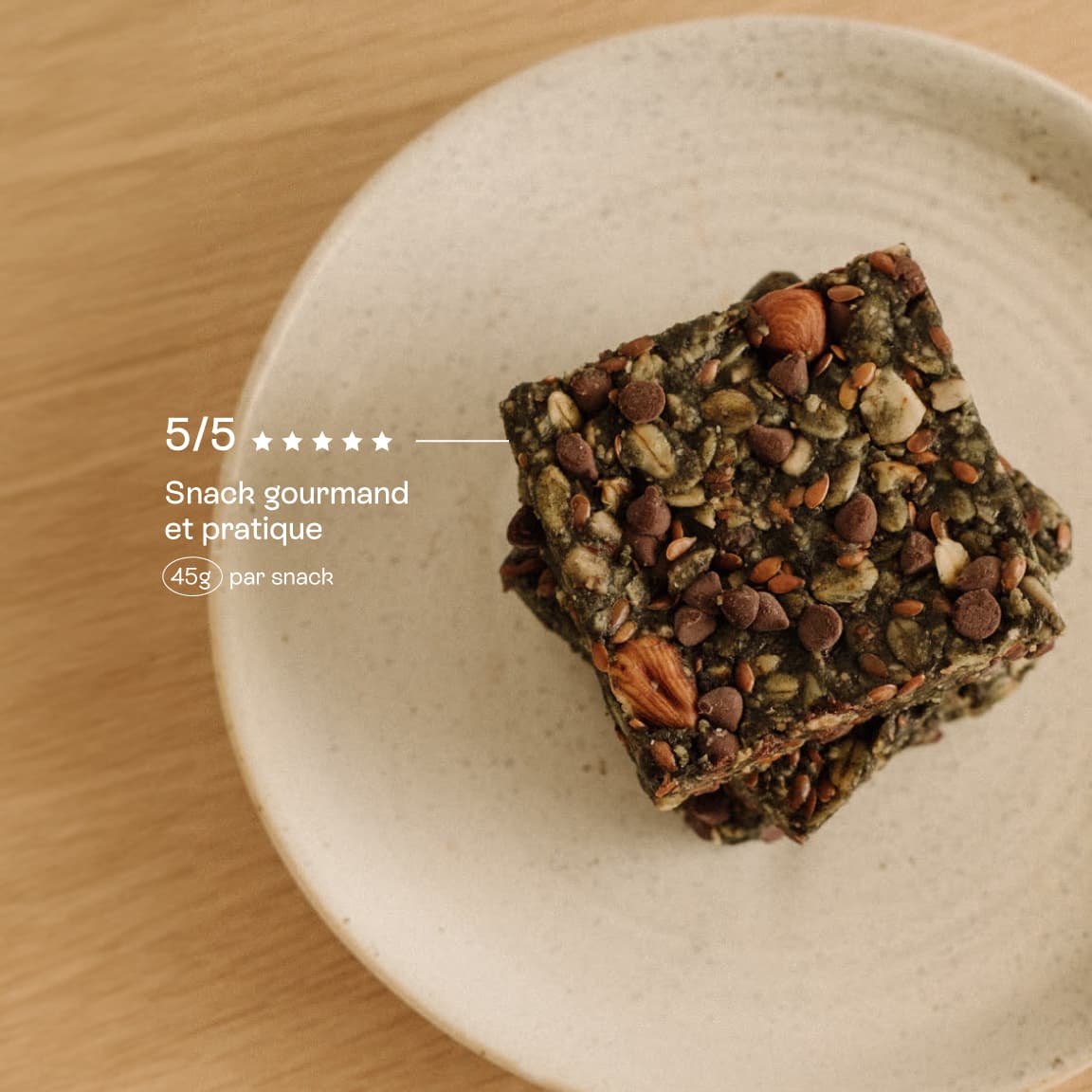 Snack fer gourmand et pratique