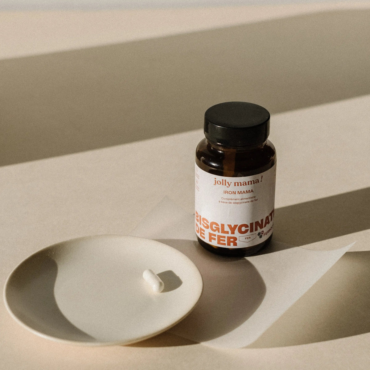 Iron Mama vegetable capsules, 100% recyclable pot, made in France 