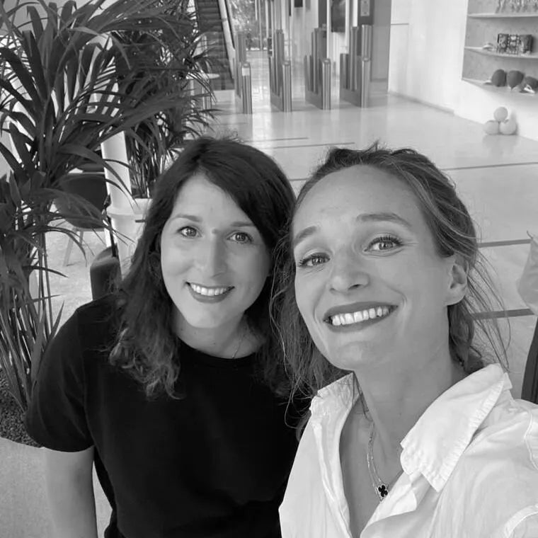 photo Mathilde et Émilie fondatrice de  NID/E