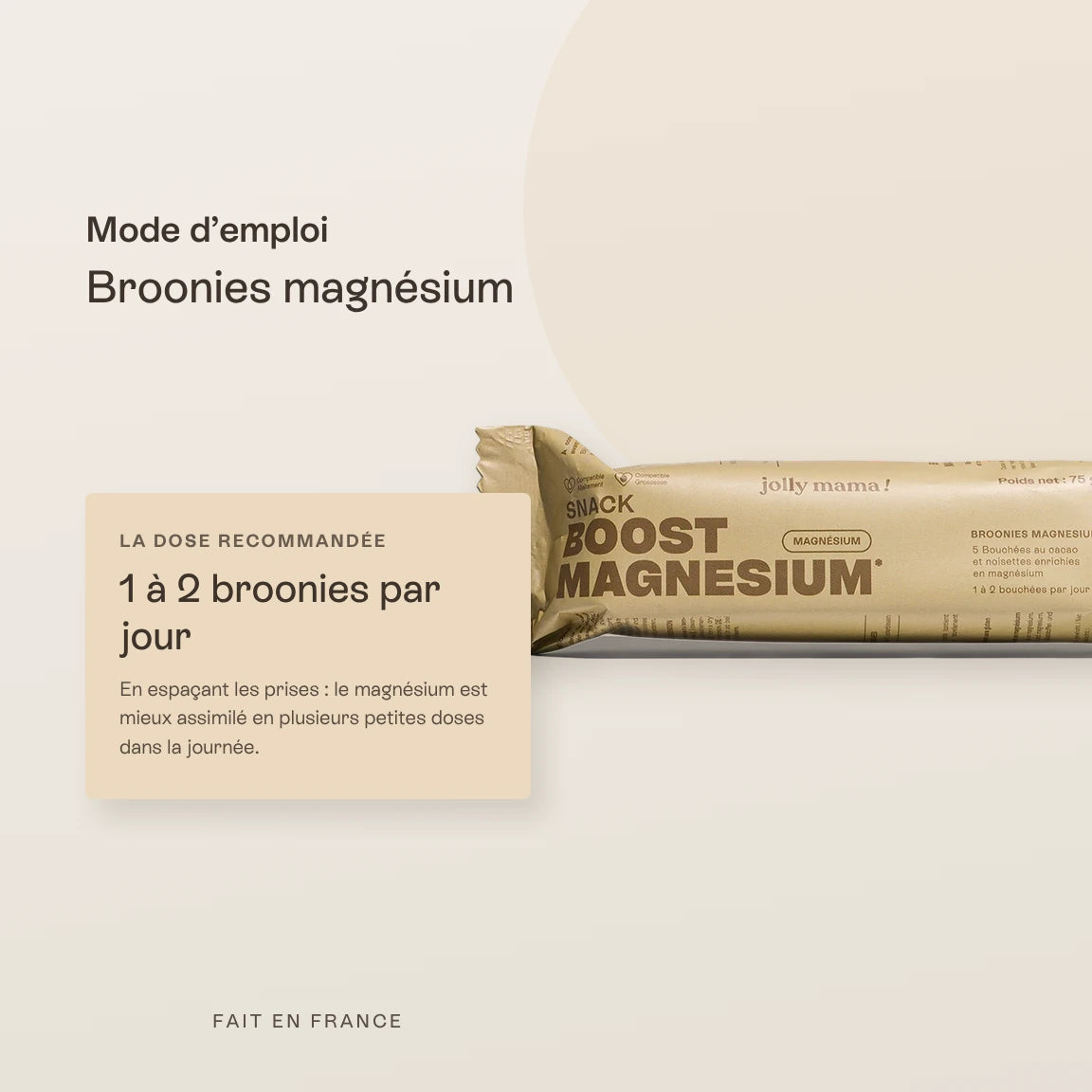 Broonies magnésium