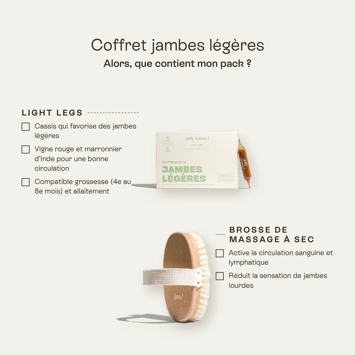 Coffret Jambes légères