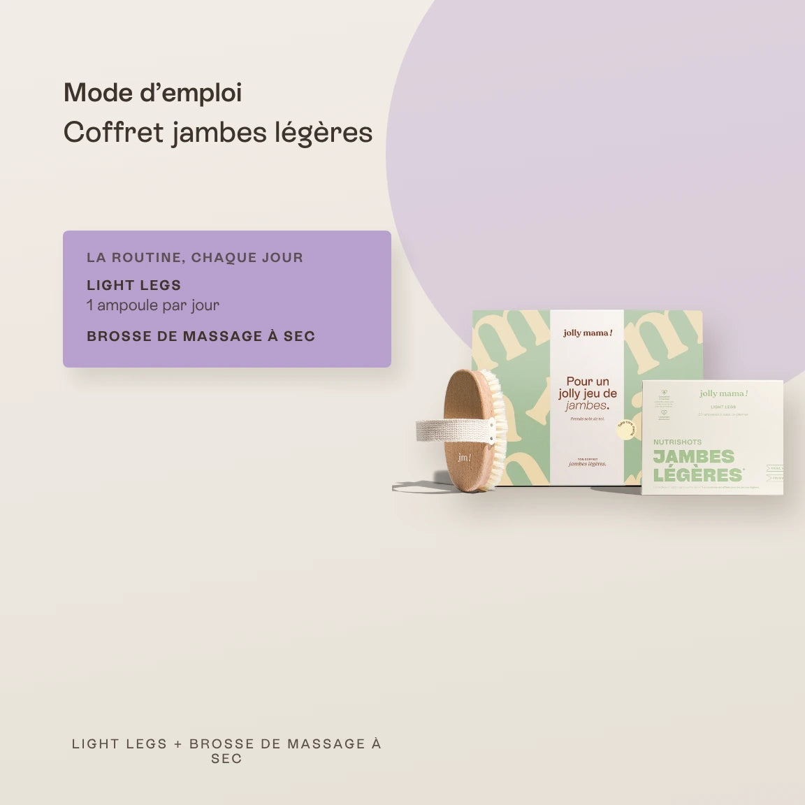Coffret Jambes légères