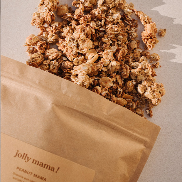 granola met pinda's en magnesium