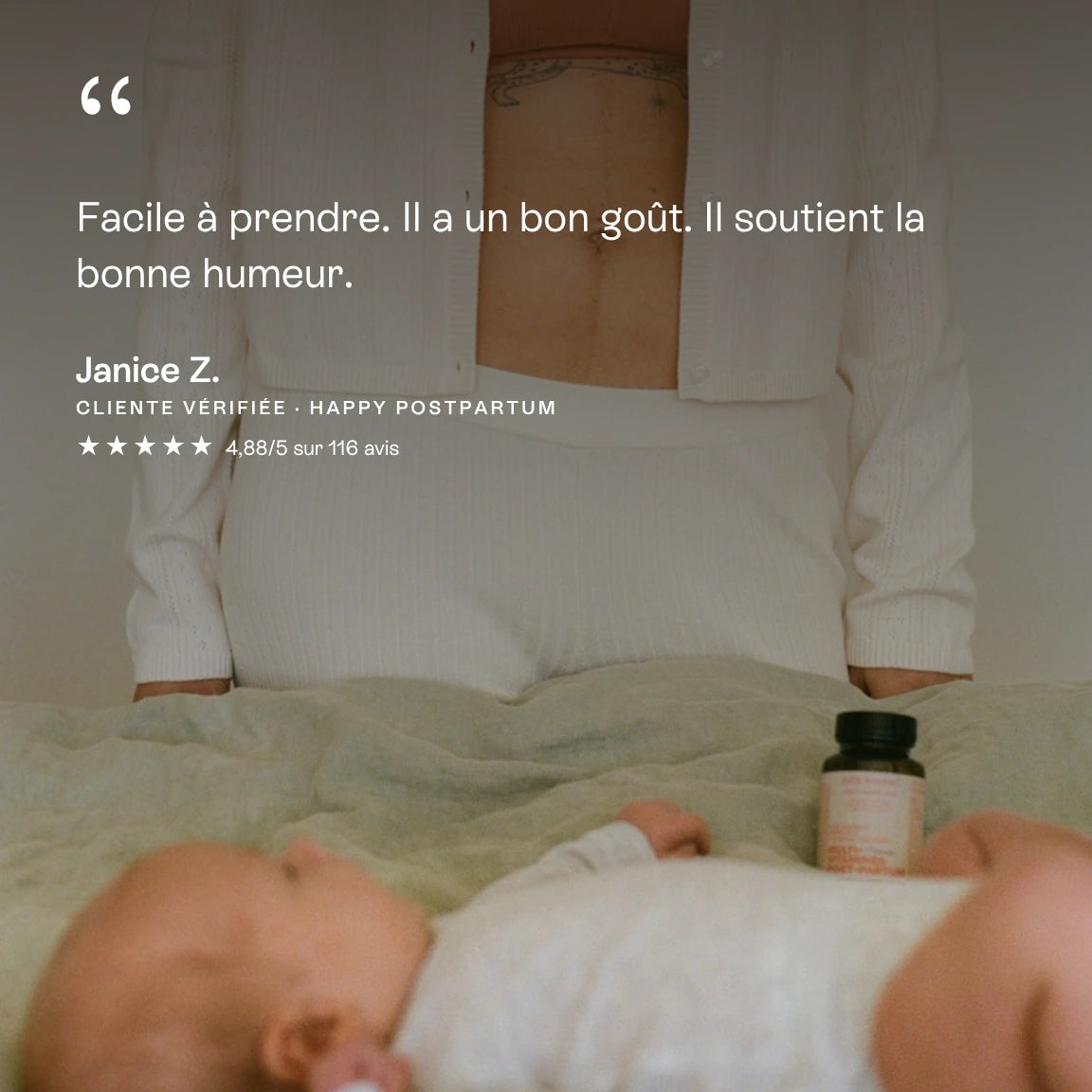 Happy postpartum