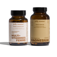 Kit contro la stanchezza Jolly Mama: Mama essentials e Mama-gnésium