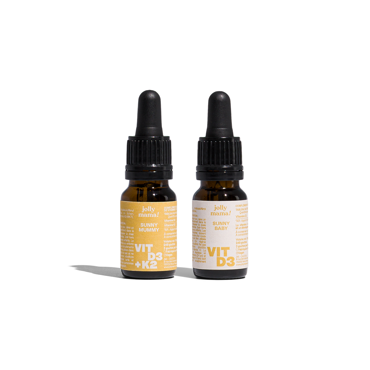 Pack vitamine D Mama & Baby