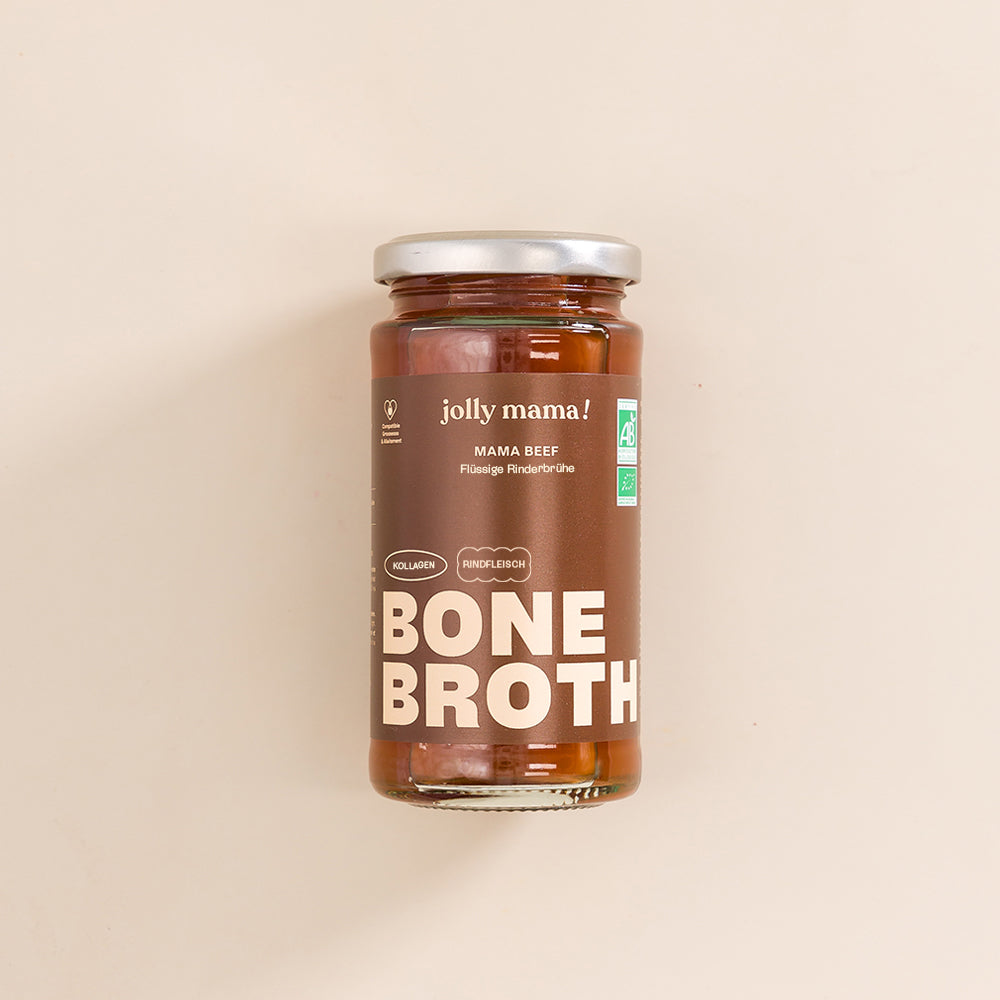 Mama Beef brodo di manzo biologico – rimineralizzante, confortante e ultra nutritivo per la mamma