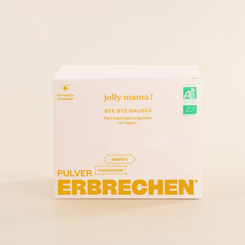 box of Bye Bye Nausea in German