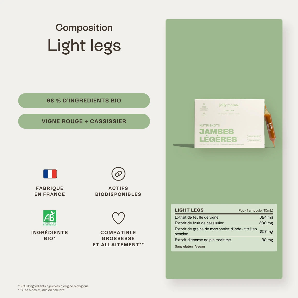 Light legs