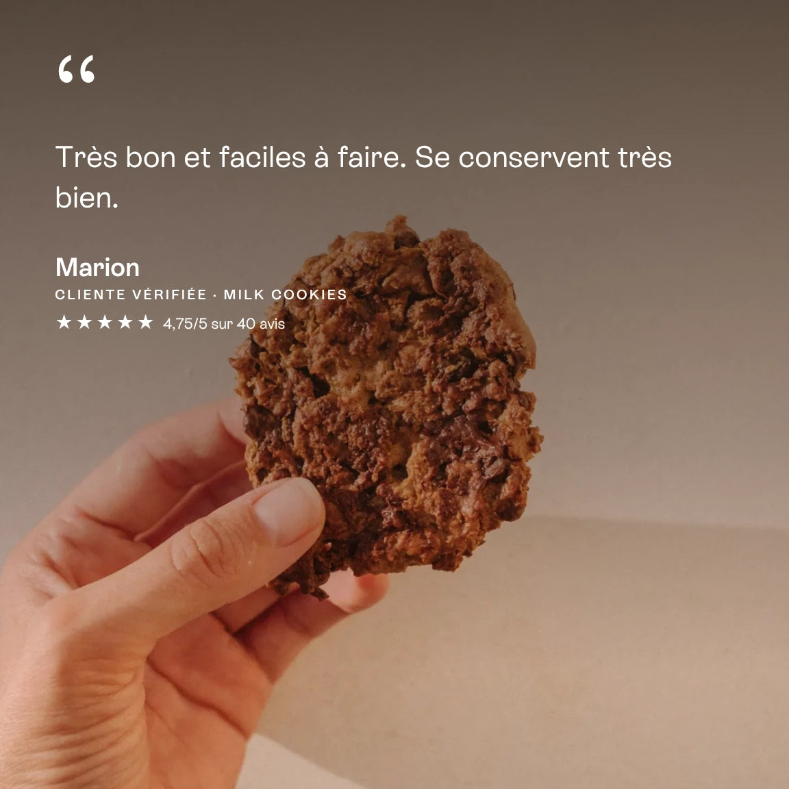 Milk cookies