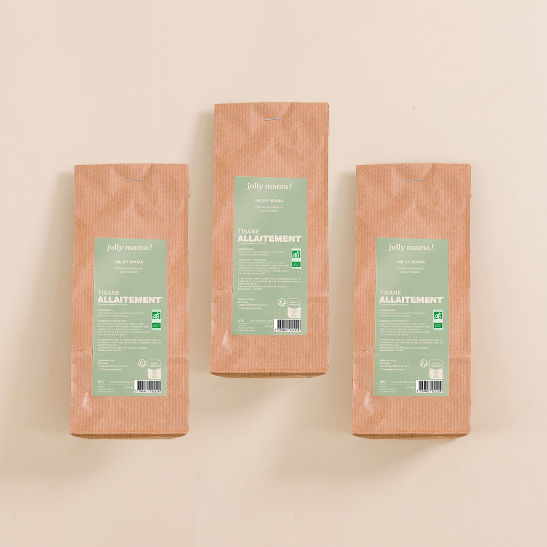 Mama Time Jolly Mama – 100% organic breastfeeding herbal tea (caraway, apple, fennel…), a comforting infusion to support lactation