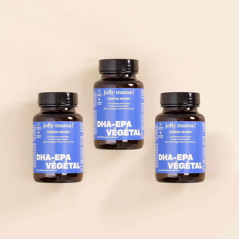 visueel van het omega 3-supplement voor de zwangerschap