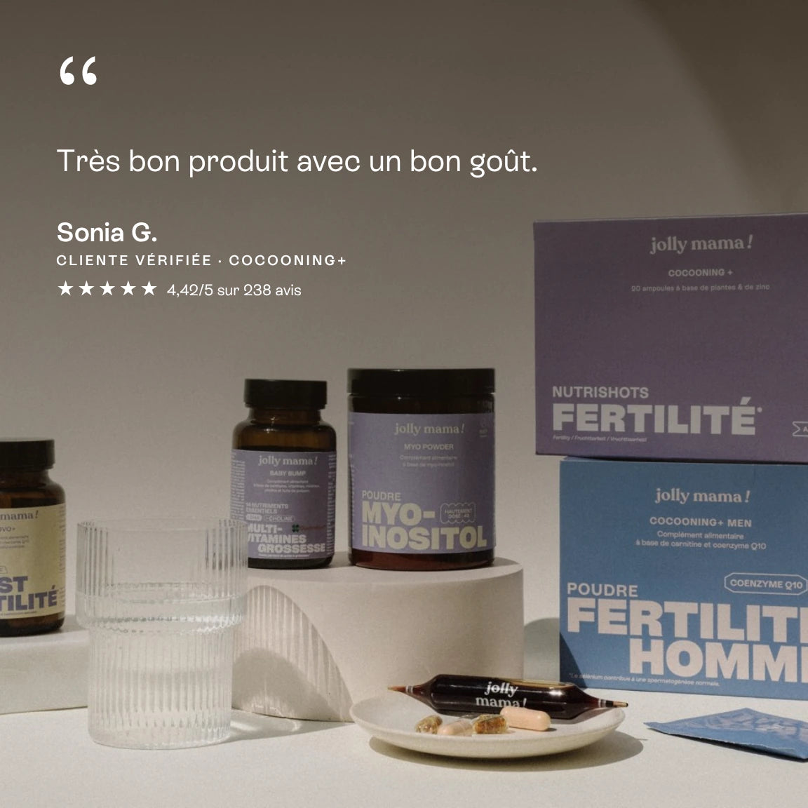 Pack conception et stress