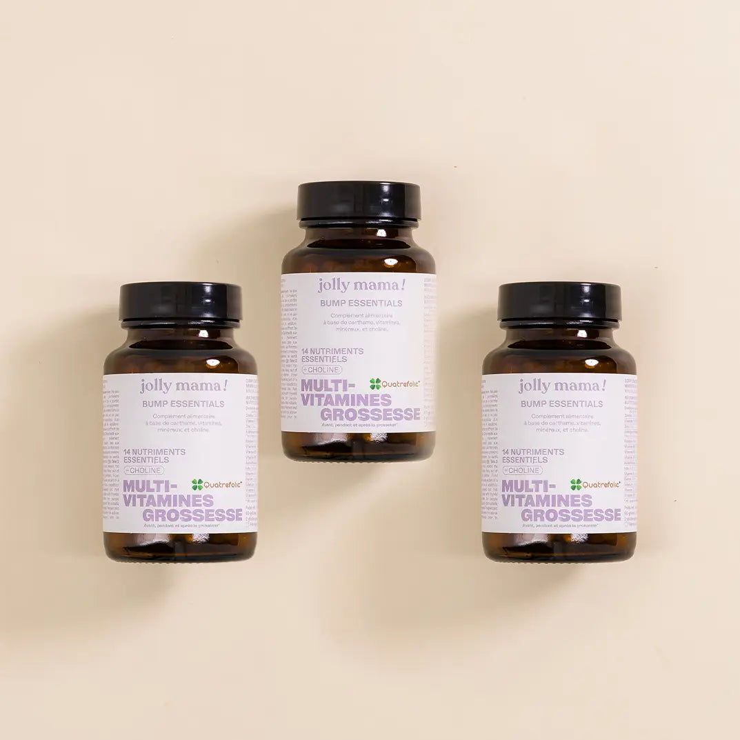 3 jars of food supplements for conception and pregnancy