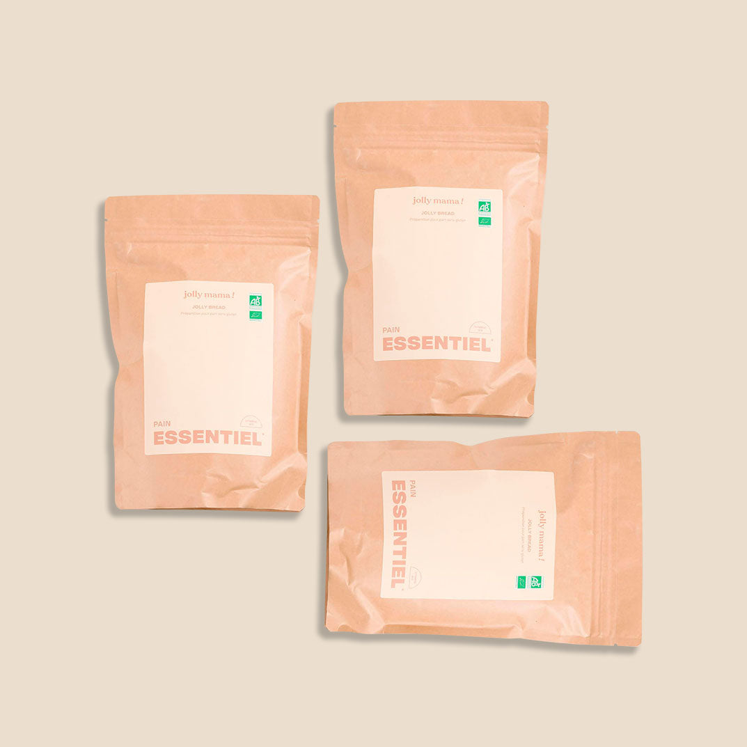 Broodmix Jolly Bread veganistisch en zonder toegevoegde suikers – zaden, glutenvrije haver en psyllium