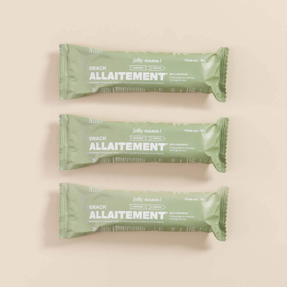 Milk Moonies – 5 lactation bites, moringa and matcha, organic gluten-free snack