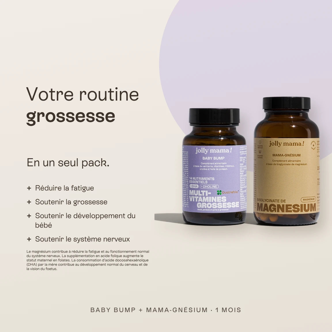 Pack grossesse magnésium
