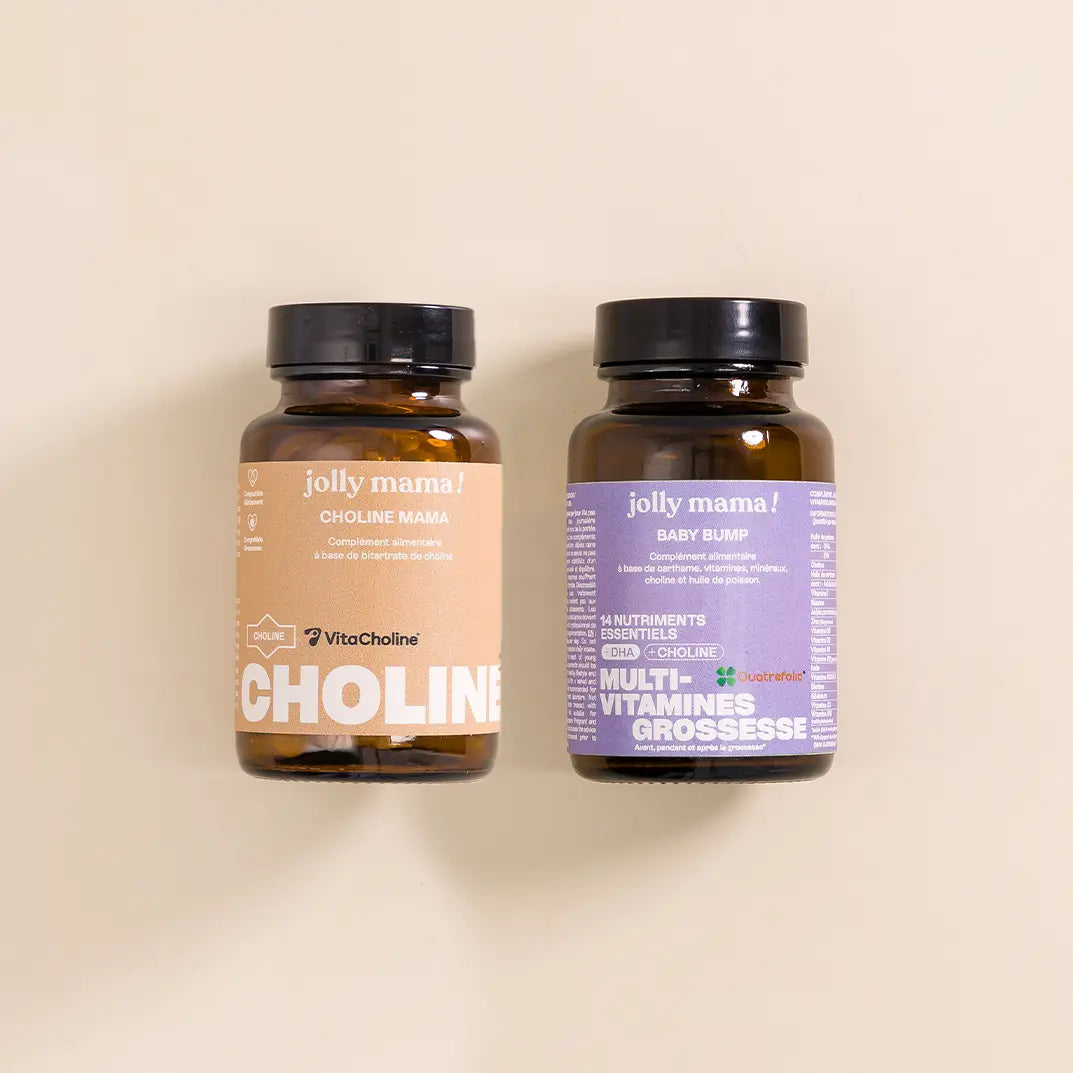 visuel pack multivitamines et choline grossesse