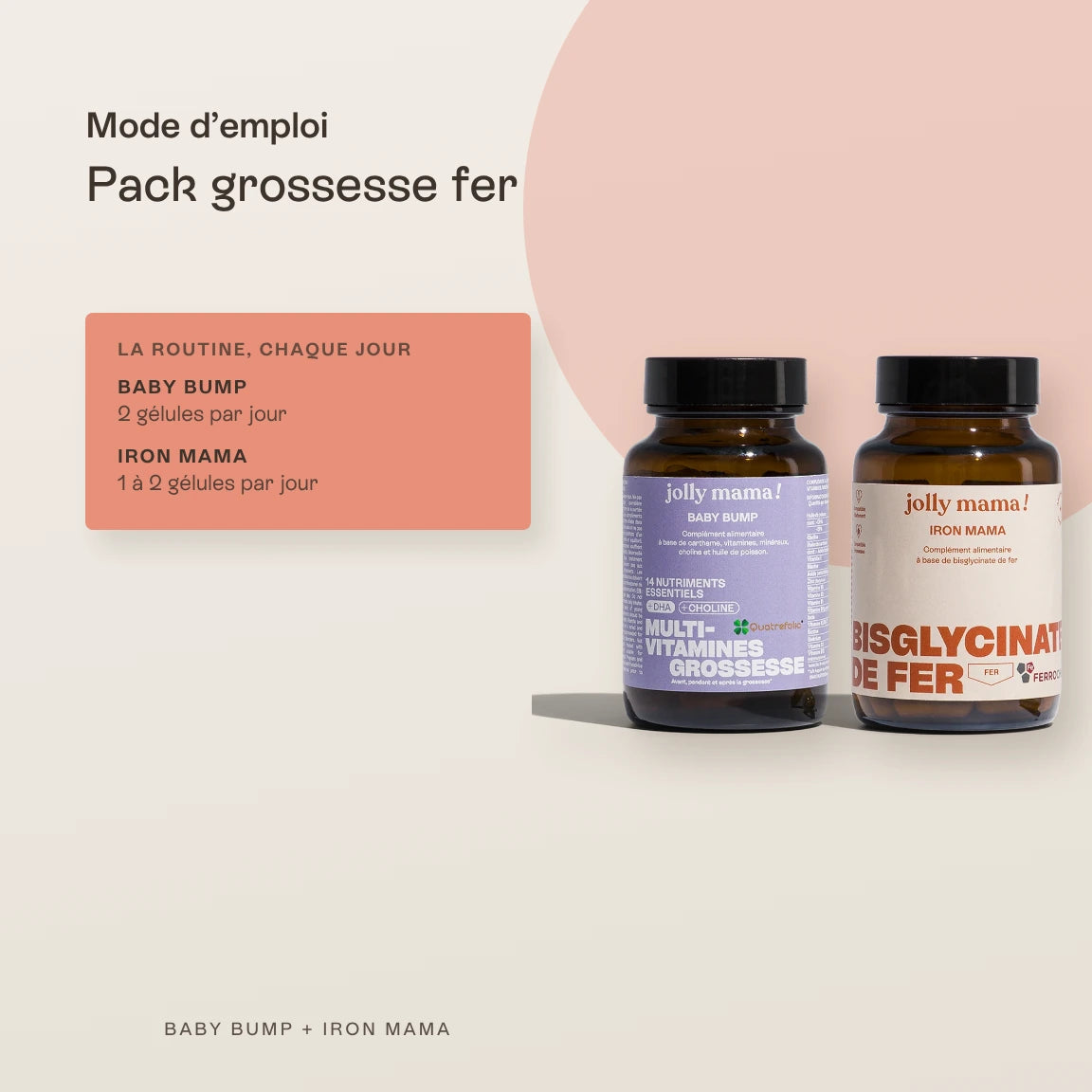 Pack grossesse fer