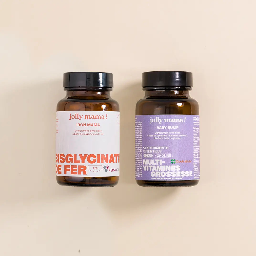 visuel pack multivitamines et fer grossesse