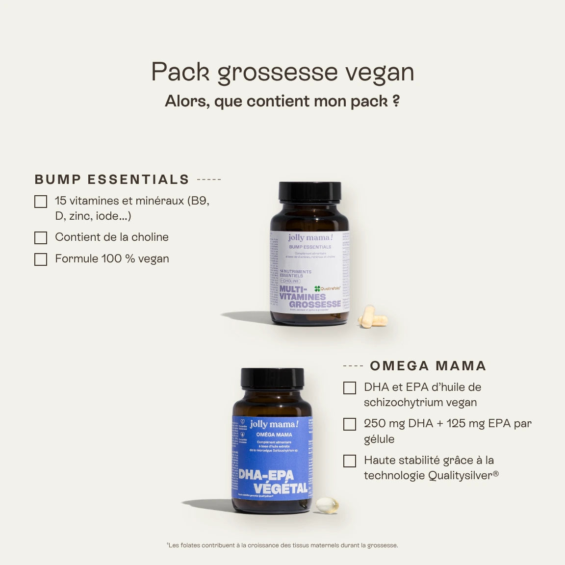 Pack grossesse vegan