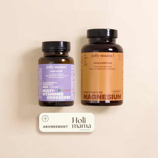Paket für das 2. und 3. Trimester mit Holimama-Abonnement