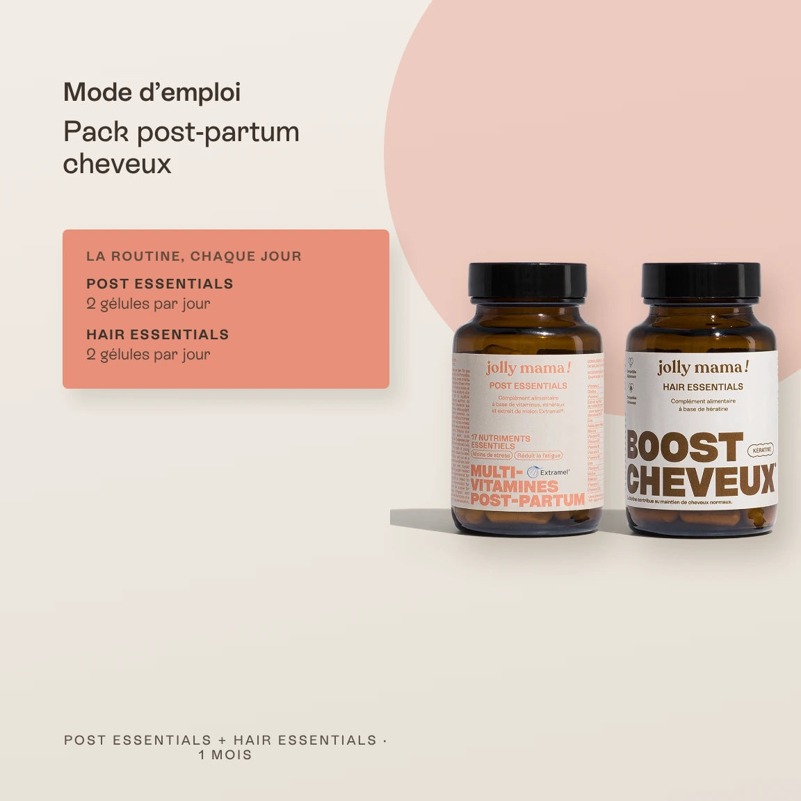 Pack post-partum chute de cheveux