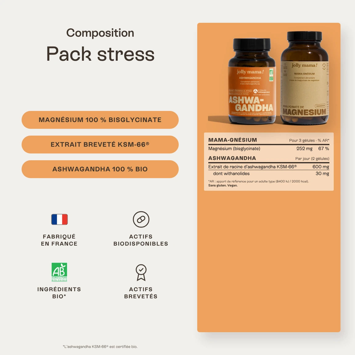 Pack anti-stress