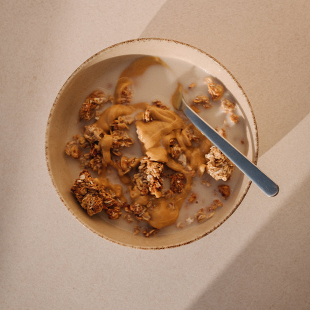 Peanut Mama – smakelijke granola chocolade-pinda's, rijk aan magnesium, zwangerschap en borstvoeding