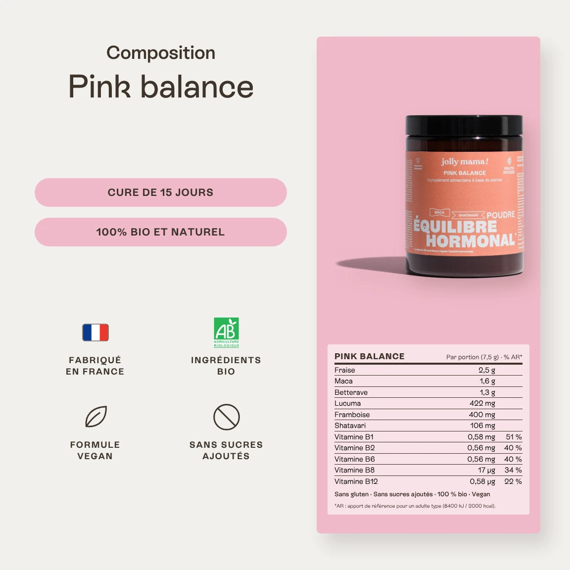 Pink balance