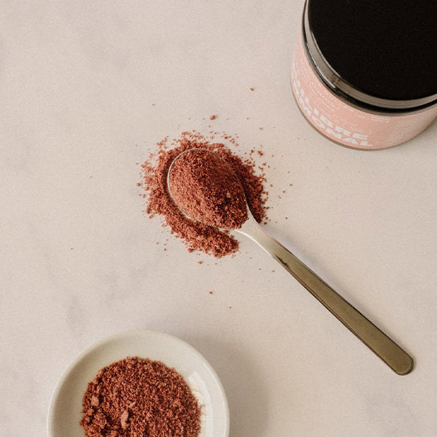 Pink Balance poudre fruits rouges – maca, shatavari & vitamines B pour équilibre hormonal et fertilité, 100 % bio