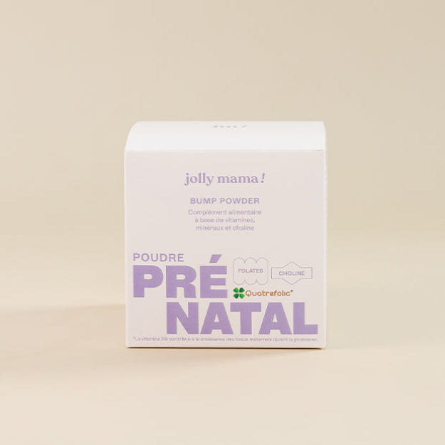 Box of pregnancy supplement in powder form